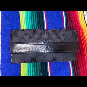 Trifold authentic Coach wallet